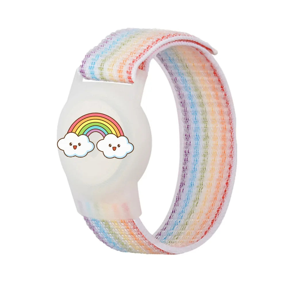 đ¶ Bracelet Nylon AirTag pour enfants â sĂ©curitĂ©, confort & fun au poignet