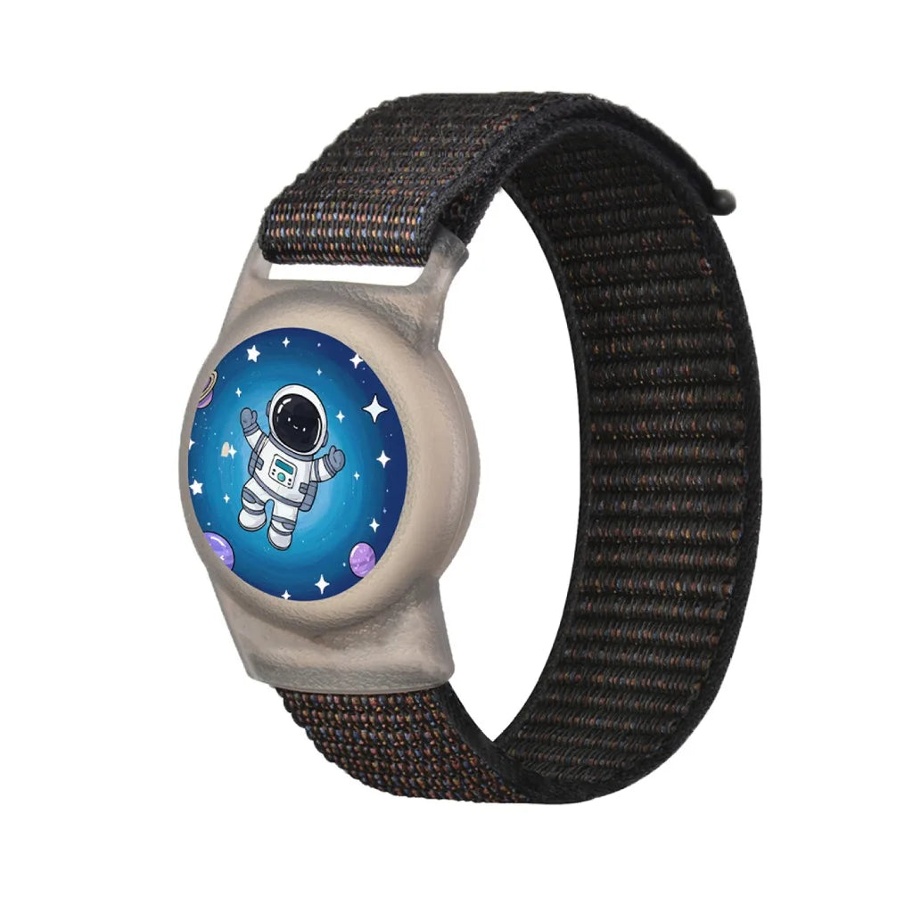 👶 Bracelet Nylon AirTag pour enfants – sécurité, confort & fun au poignet