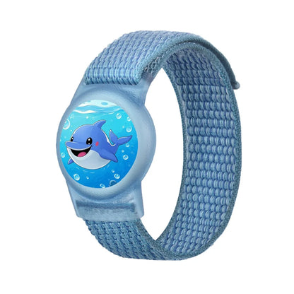 👶 Bracelet Nylon AirTag pour enfants – sécurité, confort & fun au poignet
