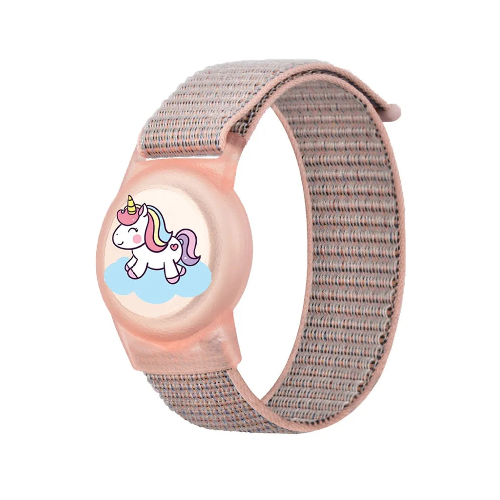 👶 Bracelet Nylon AirTag pour enfants – sécurité, confort & fun au poignet