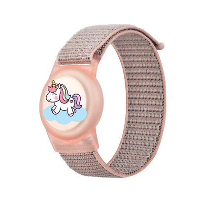 👶 Bracelet Nylon AirTag pour enfants – sécurité, confort & fun au poignet