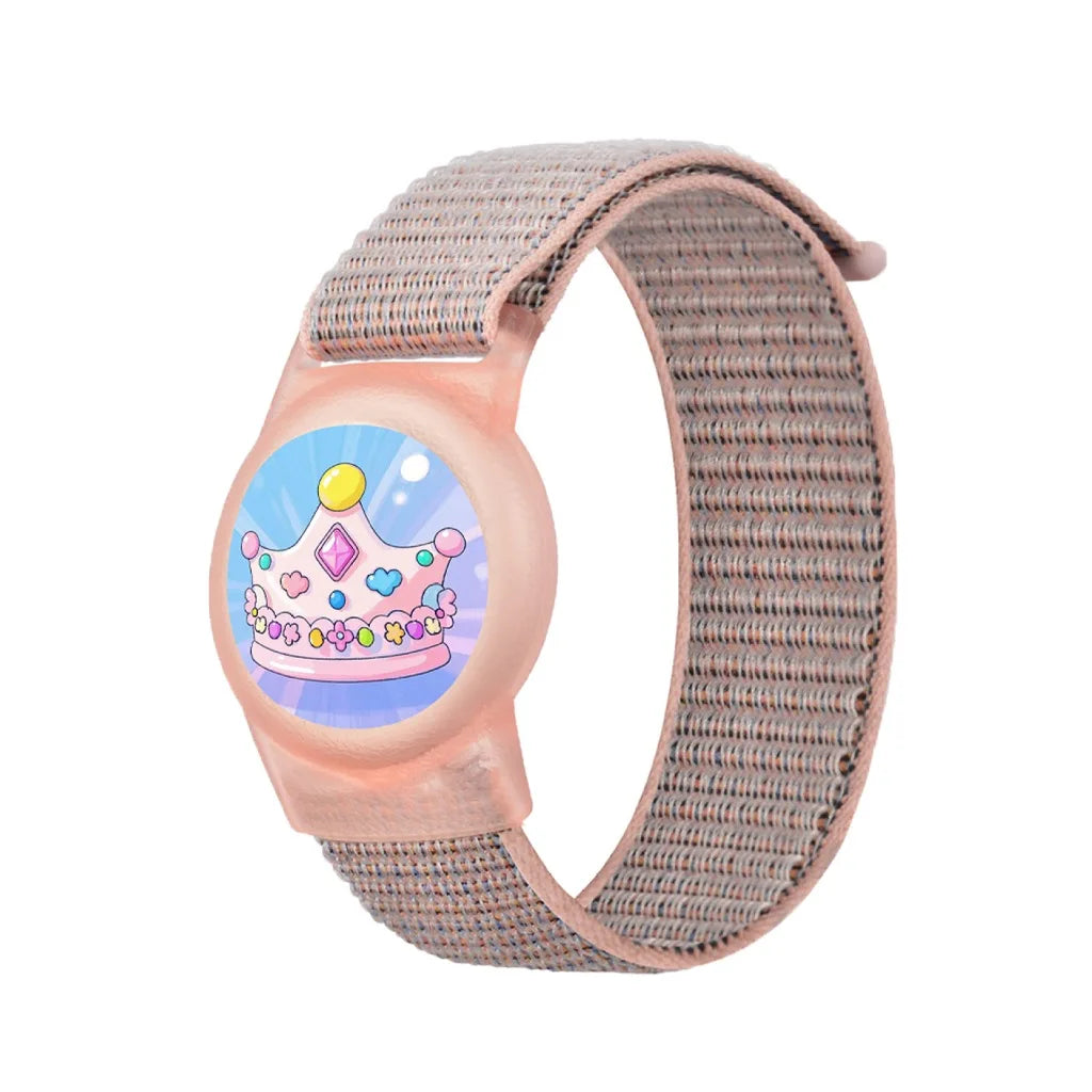 👶 Bracelet Nylon AirTag pour enfants – sécurité, confort & fun au poignet