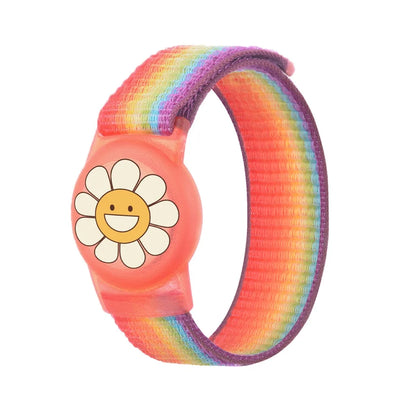 👶 Bracelet Nylon AirTag pour enfants – sécurité, confort & fun au poignet