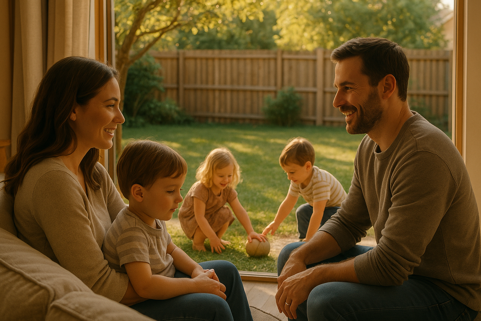 PARENTS AVEC SES ENFANTS SECURITES 
